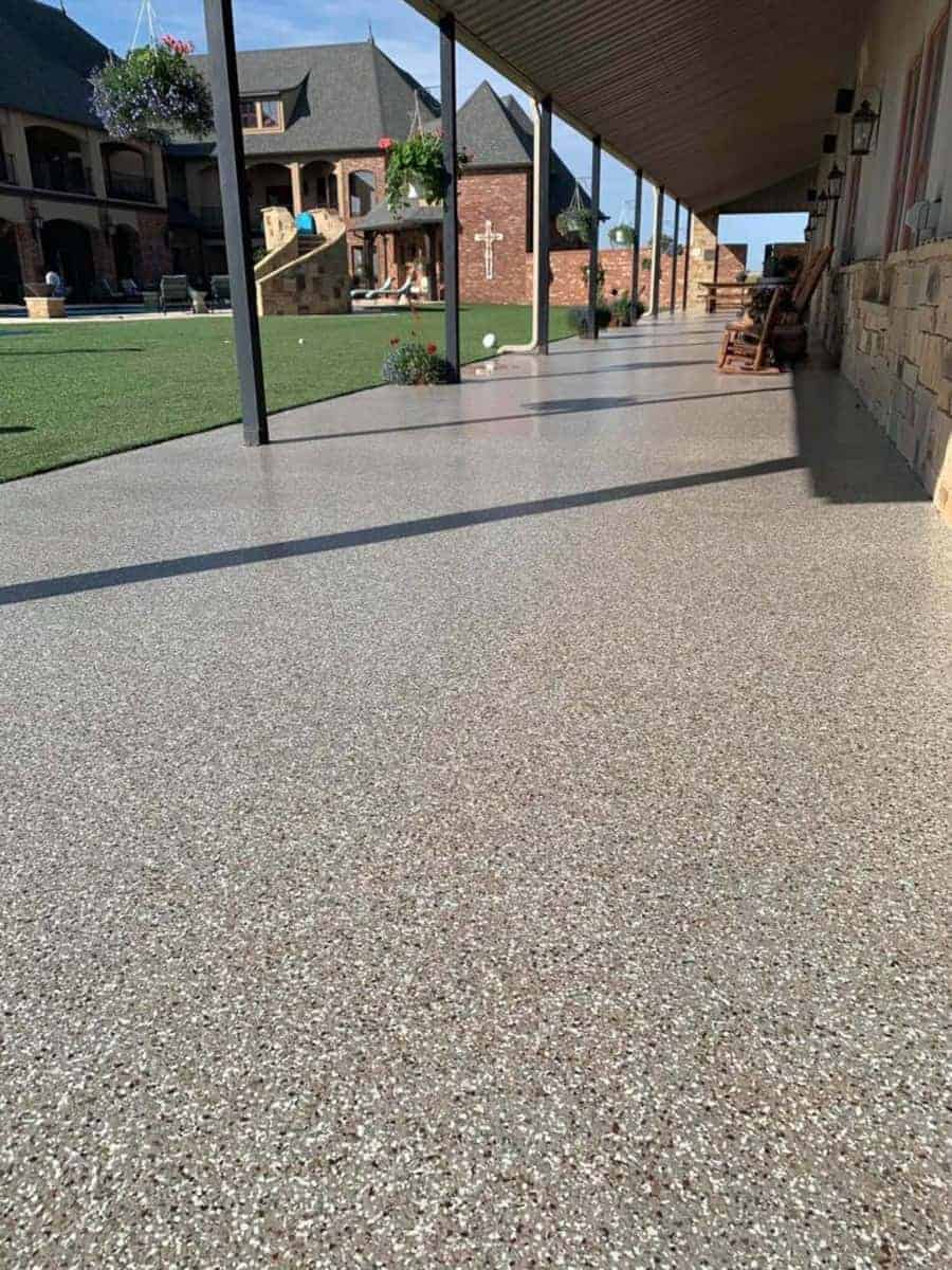 Crayton Caudill - Outdoor Patio 6 Outdoor epoxy patio