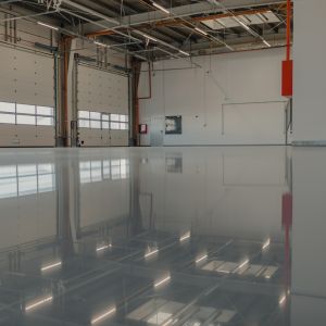 Sealed Industrial Epoxy Garage Floor