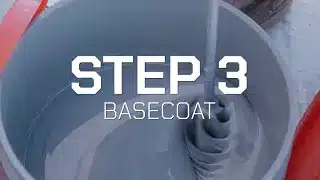 Concrete Coating Transformation 1 Day Install Process by Level 10 Coatings